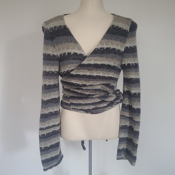 Handmade Wrap Sweater (M/L) - Picture 1 of 6